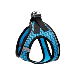 Wholesale breathable mesh cat and small dog harness featuring a 3-layer high-rebound foam structure and reflective strips. Escape-proof pet vest for B2B supplies.