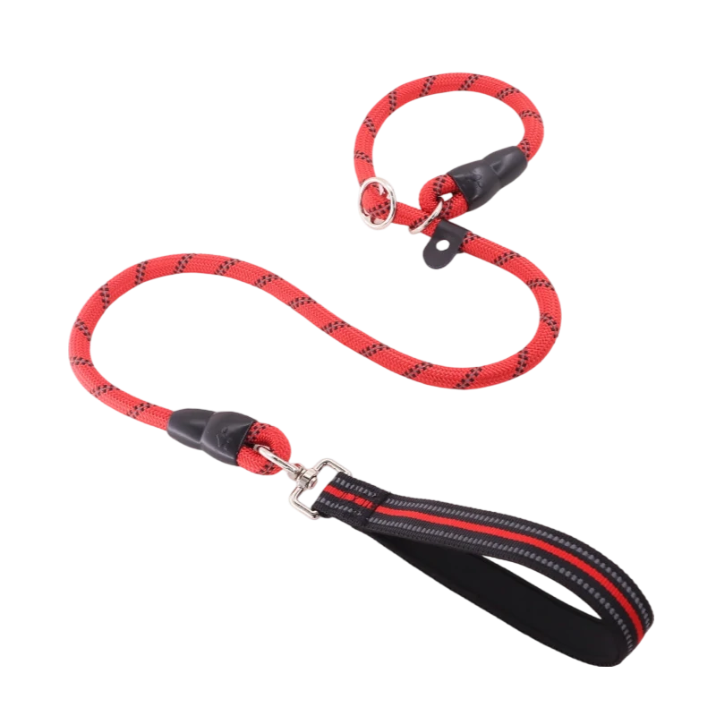 Custom Nylon Slip Lead Dog Leash | Wholesale Anti-Pull Training Leash - Image 3